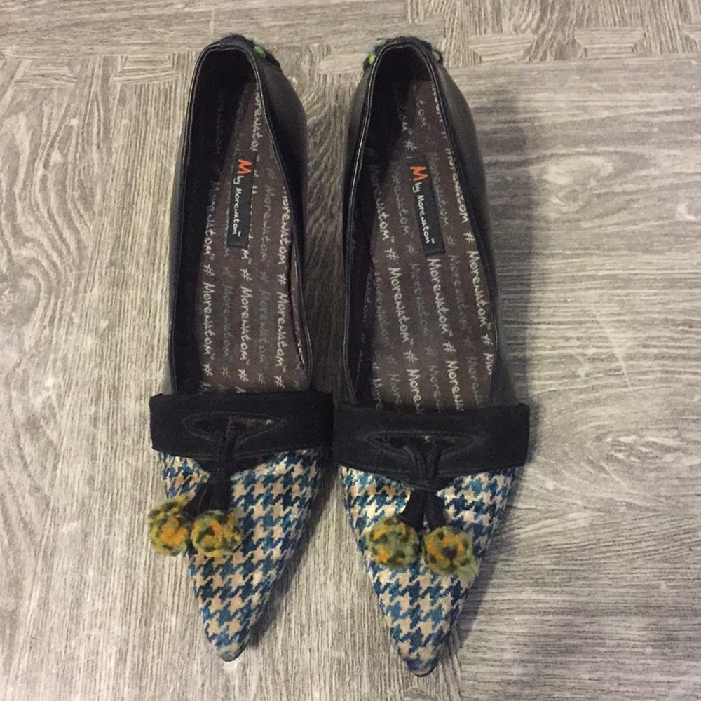 M by Morenatom Houndstooth Wedges